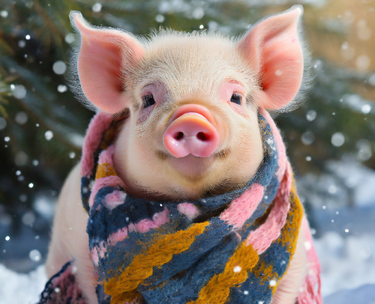 豬豬寒流注意報