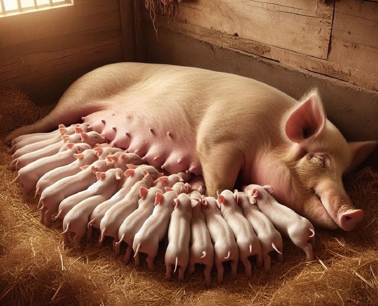 減緩新女豬生長速度可提升使用年限及生產能力