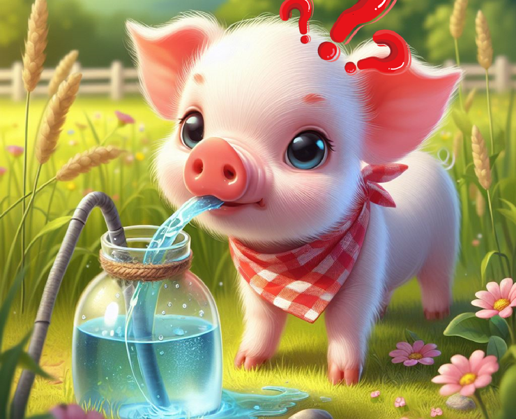 剛搬家的離乳仔豬會找水喝嗎？