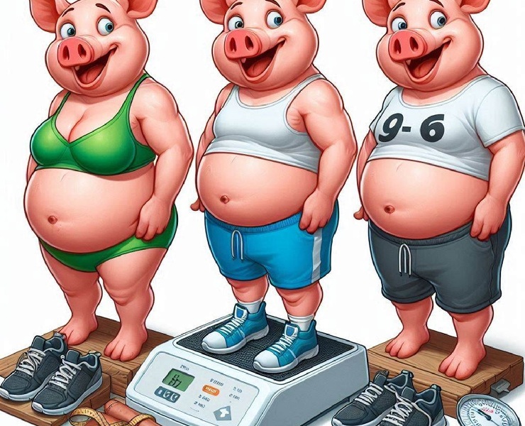 母豬也要常常量InBody控制BMI嗎?