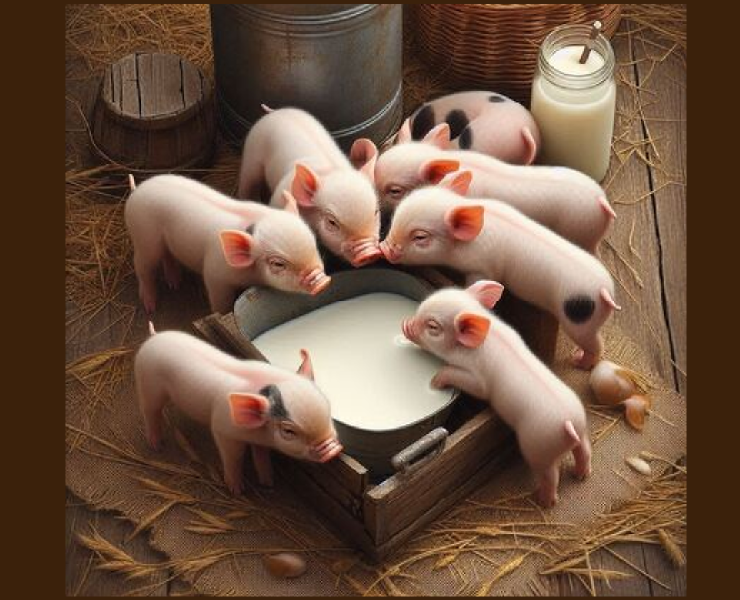 離乳窩重85公斤的里程碑-應用代奶粉突破飼養瓶頸的實際案例