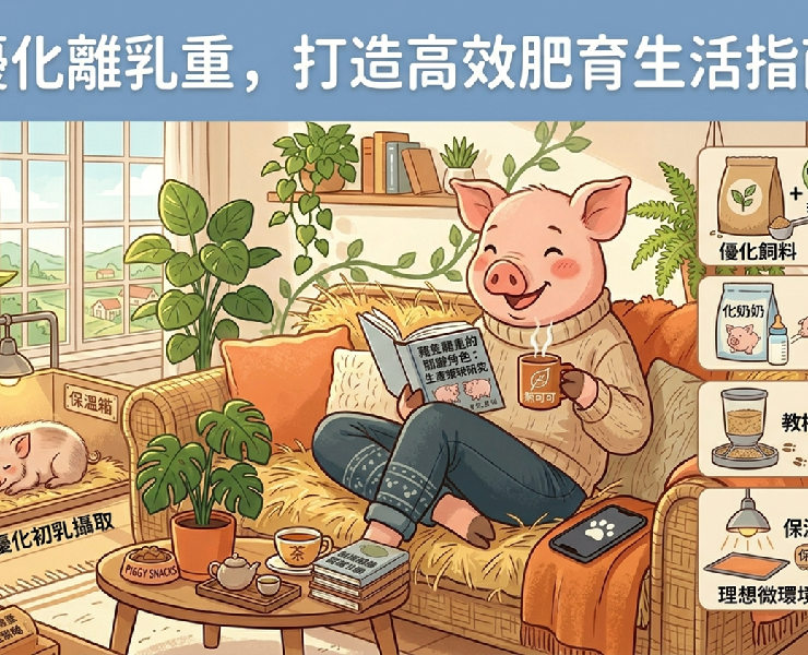 養在前期，贏在後期：離乳體重的重要性